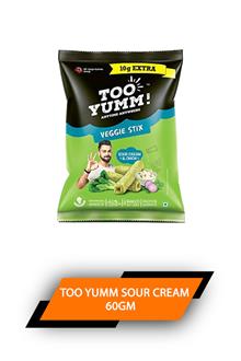 Too Yumm Sour Cream & Onion V Stix 60gm